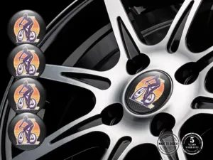 Decal Cerchio Auto Stile Logo Tuning Sport Dome